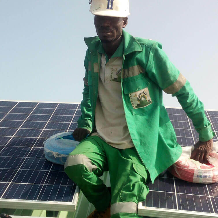 installation solaire AB Energie